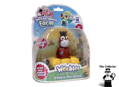 Weebles Dobbin The Horse Rare Hard To Find Brand New in Box