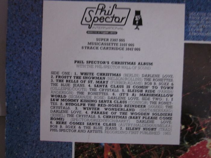 Phil Spector's Christmas  Vinyl Album