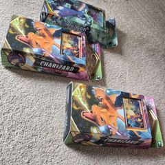 3x Theme Decks Pokemon - Vivid Voltage Charizard x2 & Unseen Depths