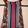 Amazing floral handkerchief hem silk midi dress from Boohoo Image 2