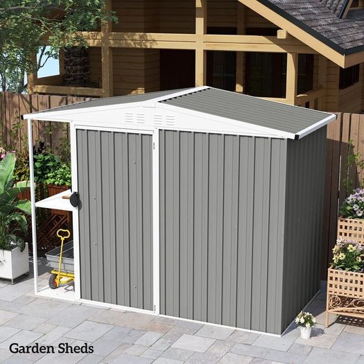 Set of 12 Corrugated Steel Roof Sheet Panels