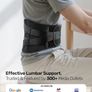 Back Support Belt for Lower Back Pain Relief with 7 Stays, Adjustable Back Brace Support for Work, Heavy Lifting, Lumbar Support Belt for Sciatica Scoliosis (Blue, M) Image 6