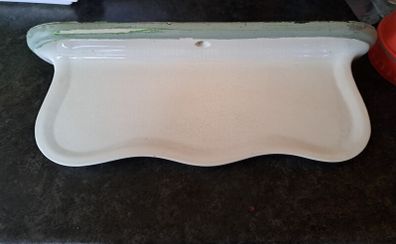 Art Deco porcelain bathroom shelf