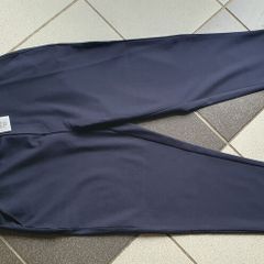 BNWT - Size 14 - Navy "Savida" Pants - Elasticated Back Waist - Turned Hem - #