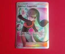 Sabrinas Suggestion Rare Full Art Trainer Pokemon Card from Team Up (181/181)