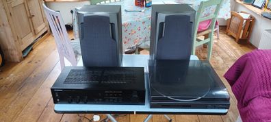 Vintage Vinyl Stereo System
