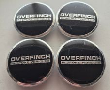 Land Rover Overfinch centre caps - FREE POST