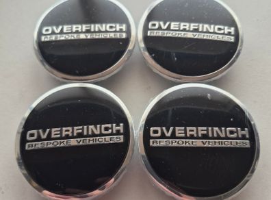 Land Rover Overfinch centre caps - FREE POST