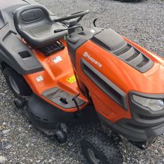 Husqvarna tc142 ride on mowerjust serviced in imaculate condition