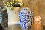 Vintage Ceramic Ginger Jar