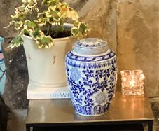 Vintage Ceramic Ginger Jar