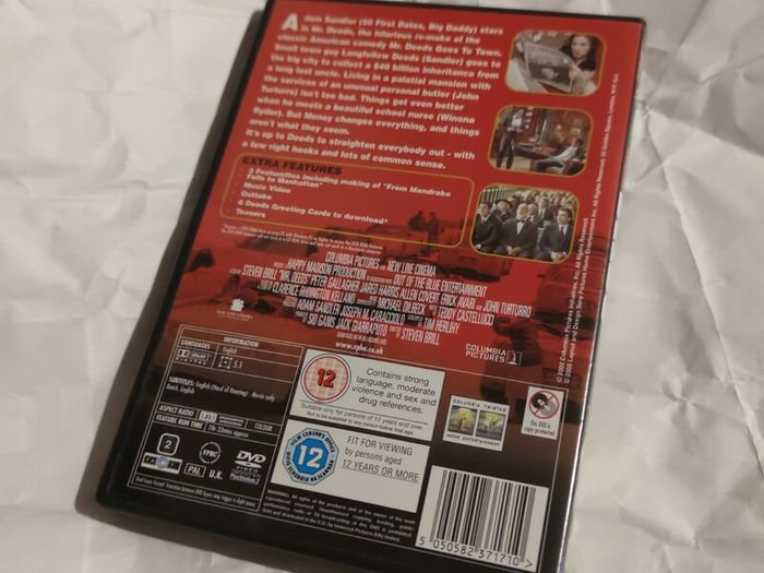 Mr Deeds Dvd