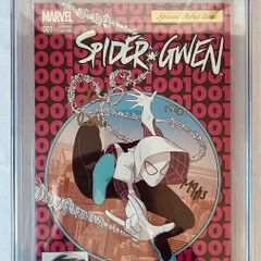 CGC Signature Series 9.8 graded copy of Spider-Gwen #1 (2015),