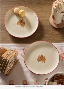 NEXT Gingerbread Plates