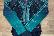 Douglas gymnastics club elite comp leotard