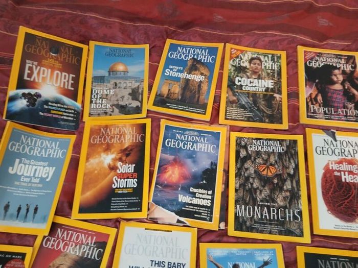 national geographic magazines