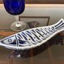 Vintage Sargadelos Spain Ceramic Fish Dish  Spoon Rest Tapas Dish Decorative Object Image 3