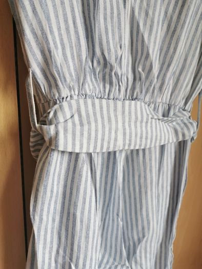 Gallery stripe linen Jumpsuit SIZE 8