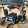 TYT TH-8600 Dual Band VHF/UHF mobile radio with 2 uv5r handhelds Image 7