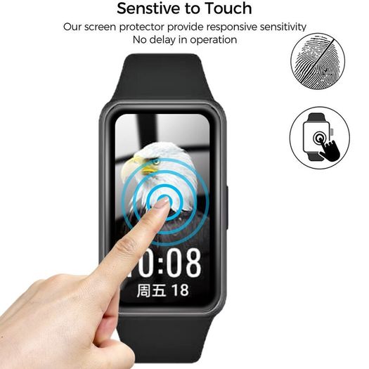 Fiber Glass Protective Film For Huawei Band 6 Cover Screen Protector for Band6 Smart Watch Accessories