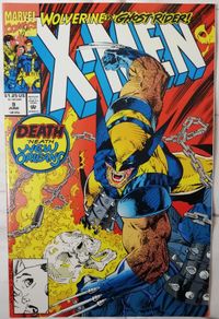 X-Men #9 Wolverine vs Ghost Rider - Jim Lee (1992)