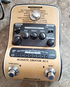 Zoom AC-2 pedal