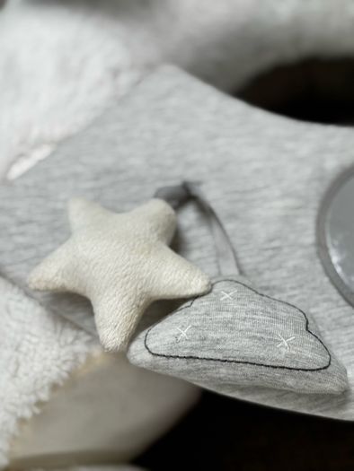 Wish Upon a Cloud Playmat Bundle with Tummy Time Roll, Sit & Play