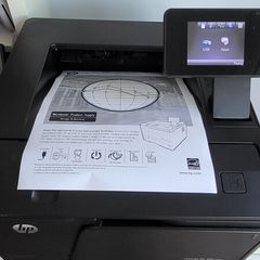 HP laserjet pro with new toner cartridge