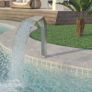 Pool Fountain Stainless Steel 50x30x90 cm Silver Image 5