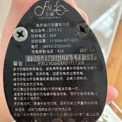 Fiido D11 Battery + Charger