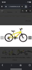childs mountain bike