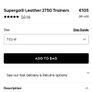 new Superga leather shoes- size 41/ 7 Image 7