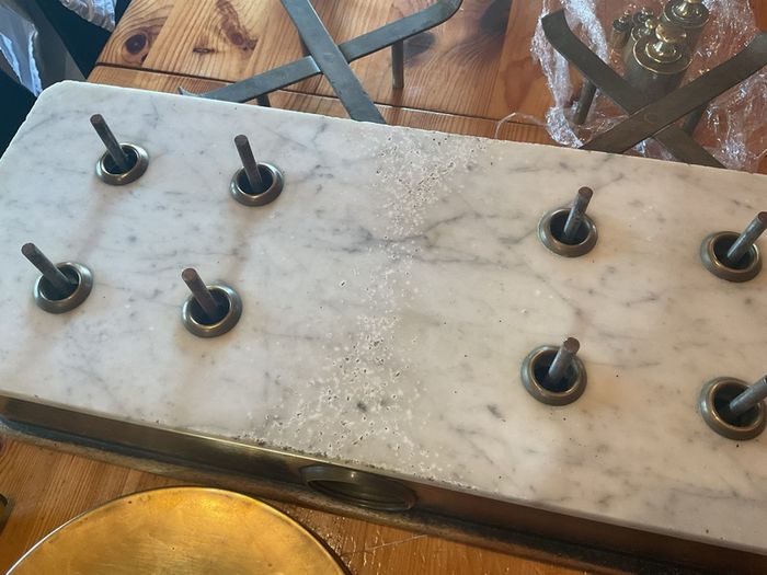 vintage weighing