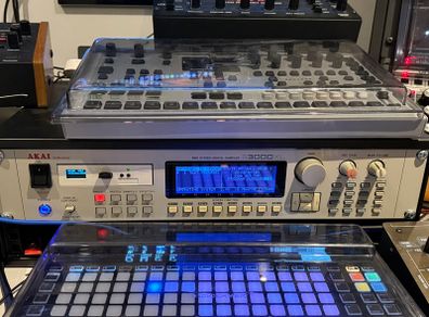 Akai s3000XL with Gotek & ZuluSCSI