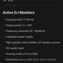 Speakers Hercules DJ monitor 32 Image 6