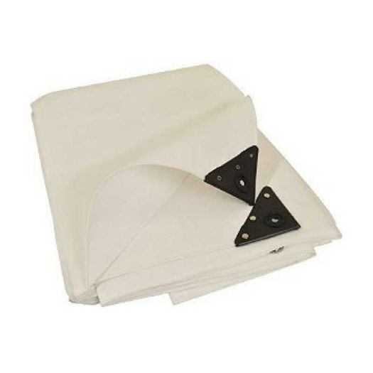 Tarpaulin 200GSM White or Red - Multiple Sizes
