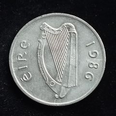 Ireland - 1986 - ERROR - 5 Pence  - Bull - KM.22 - [2019]