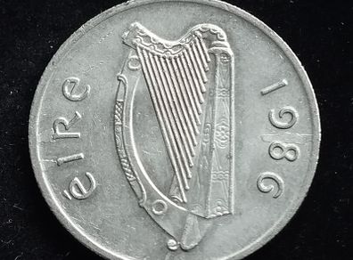 Ireland - 1986 - ERROR - 5 Pence  - Bull - KM.22 - [2019]