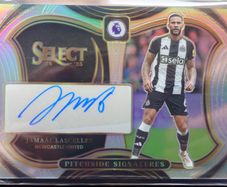Newcastle United Jamaal Lascelles auto Panini