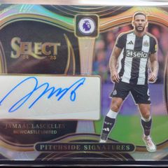 Newcastle United Jamaal Lascelles auto Panini