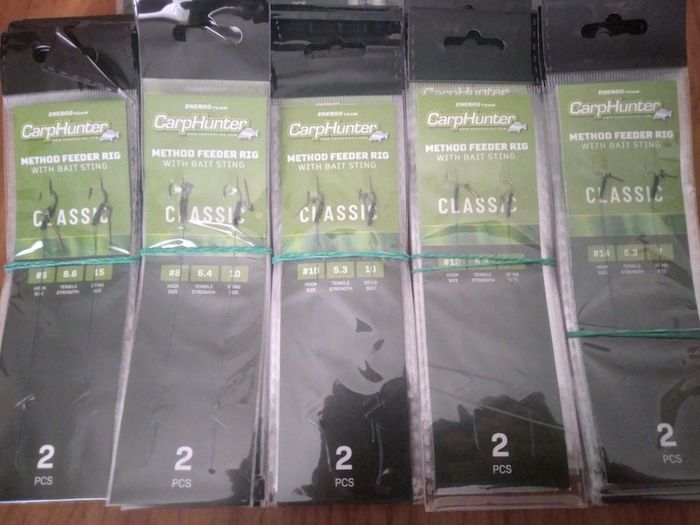 Method Feeder rigs with bait sting