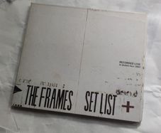 The Frames - Set List Cd