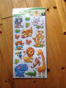 BNIP Large 3D Wall Sticker Set