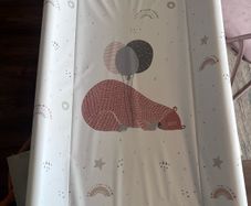 Baby change mat hard base