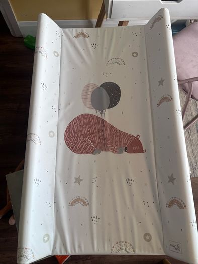 Baby change mat hard base