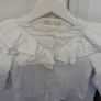 Zara blouse girls white size 6 years Image 2