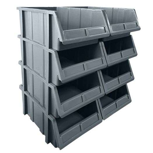 Box of 8 Storage Part Bins