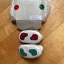 Kickers white leather christening baby booties 0-9 months Image 7