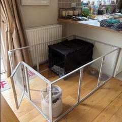 Acrylic Dog Playpen