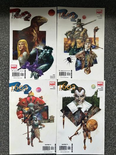 The Expanded 1602 Universe Comic Book Treasury (13 Issues)